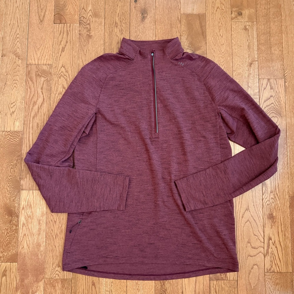 Lululemon size large Metal Vent Tech 1/2 zip 2.0